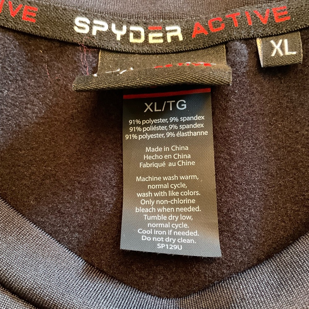 Spyder Active Long-Sleeved Performance Shirt, Men… - image 8